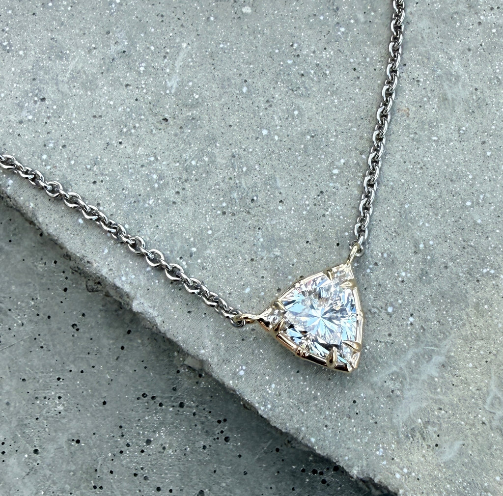 Diamantcollier TRILLIANT - MONANO Schmuckmanufaktur