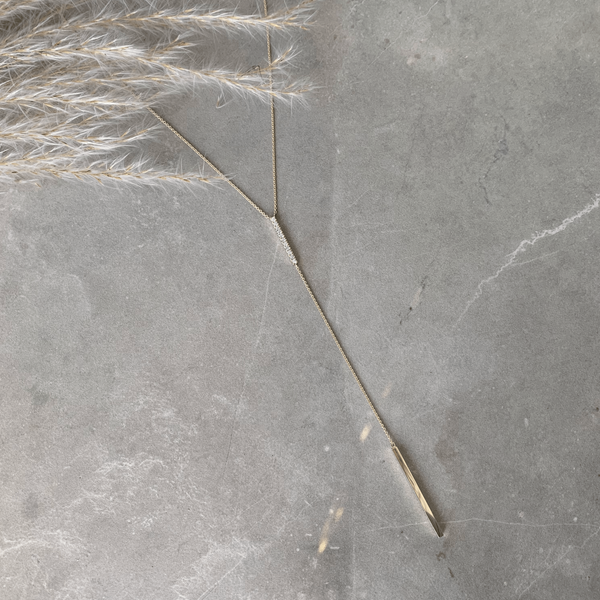 FRYA Halskette Gold mit Brillanten BRIDAL - MONANO Schmuckmanufaktur