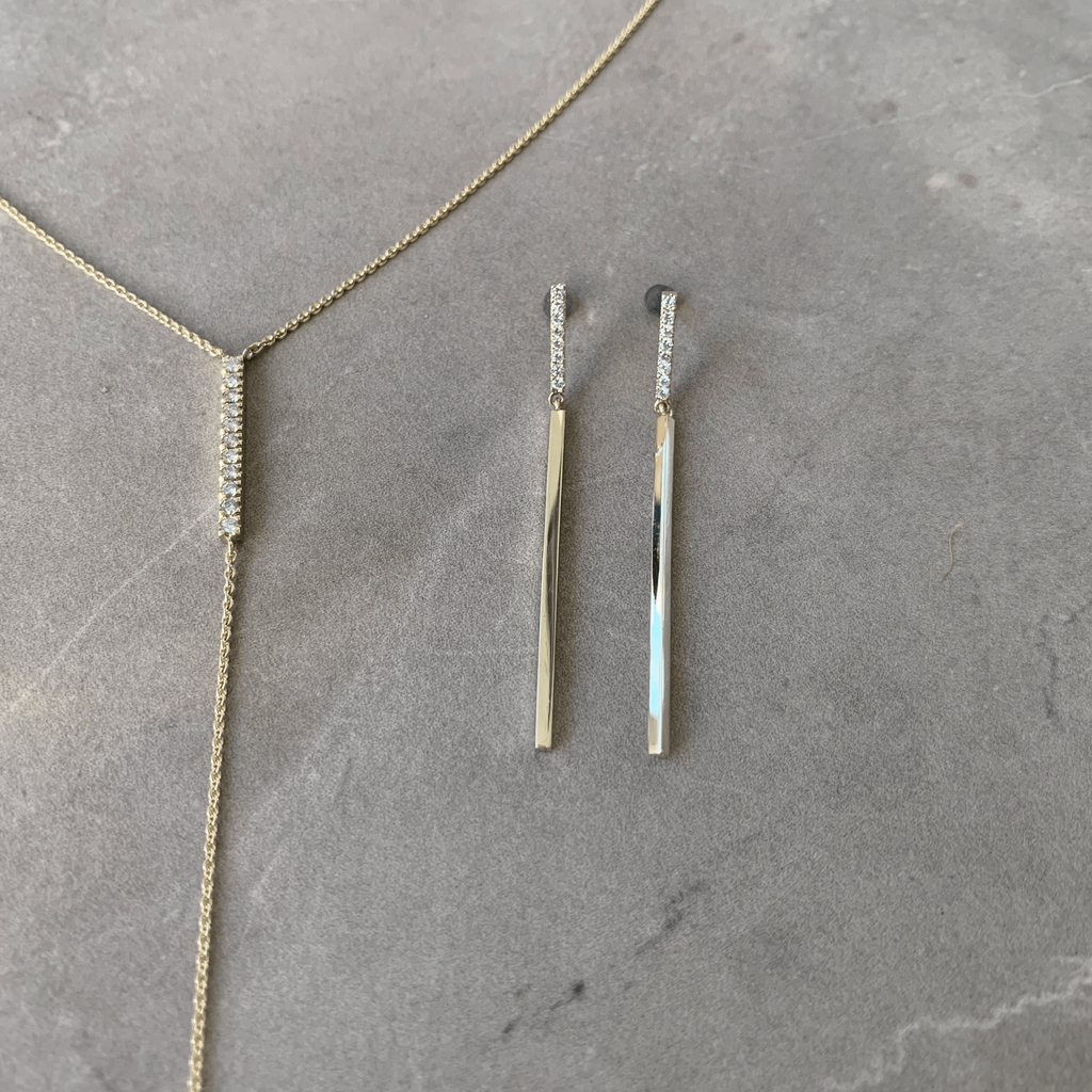 FRYA Halskette Gold mit Brillanten BRIDAL - MONANO Schmuckmanufaktur