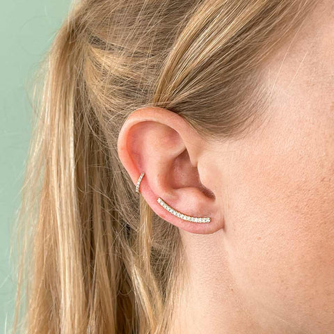 SIRA Line Ohrstecker Diamonds - MONANO Schmuckmanufaktur