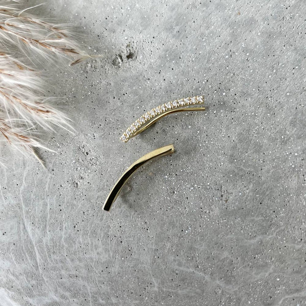 SIRA Line Ohrstecker Diamonds - MONANO Schmuckmanufaktur